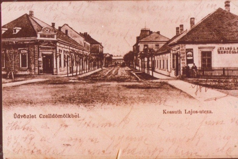 Celldomolk - Kossuth utca (1910).JPEG